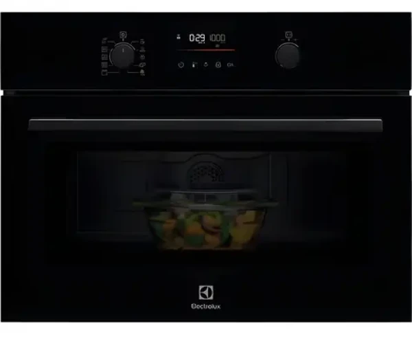 Electrolux LVM6E46Z černá / Vestavná mikrovlnná trouba / Gril / 44 L / Dotykové ovládání / 5 stupňů (LVM6E46Z)