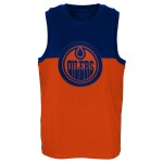 Outerstuff Dětské Tričko Edmonton Oilers Revitalize Tan Top Velikost: Dětské S (6 - 9 let)