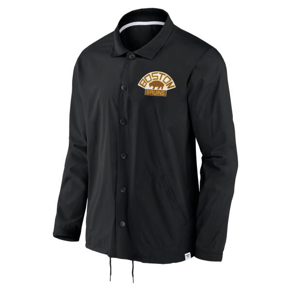 Fanatics Pánská Bunda Boston Bruins Mens True Classics Varsity Coach'S Jacket Velikost: