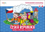 Česká republika - Janička a Jiřík jedou na prázdniny - Cestovatelské omalovánky - Navrátilová Pavla Filip