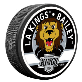 Mustang Puk Los Angeles Kings NHL Bailey Mascot Textured Puck