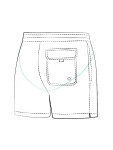 Pánské plavky šortky Self SM 27 Travel Shorts S-3XL