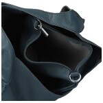 Trendy dámský koženkový set kabelek Lusiana, modrý