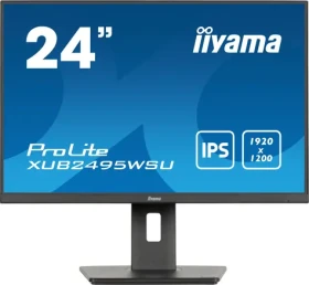24" IIYAMA ProLite XUB2495WSU-B7 černá / IPS / 1920x1080 / 16:9 / 4ms / 1000:1 / 300cd / repro / HDMI / DP (XUB2495WSU-B7)