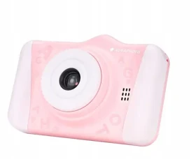 AgfaPhoto Realikids Cam 2 růžová / Digitální fotoaparát / 3.5" LCD / 12 Mpx / microSD (ARKC2PK)