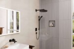 HANSGROHE - Rainfinity Set sprchové hlavice, tyče a hadice, 3 proudy, matná černá 28745670