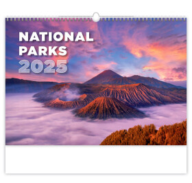 Nástěnný kalendář 2025 National Parks
