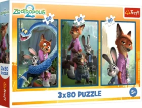 TREFL Puzzle Zootropolis 2: Vyšetřování zvířat