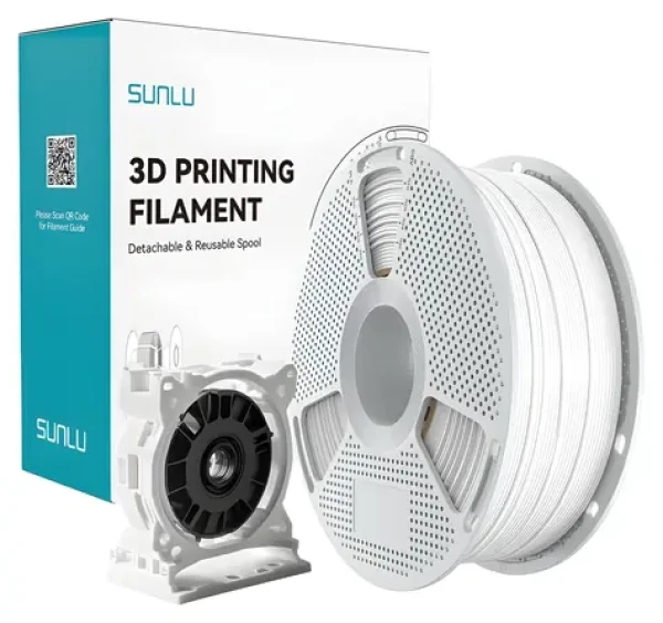 Sunlu Filament PC-ABS bílá / Tisková struna / 1,75 mm / 1 kg (PC-ABS W)