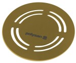 POLYSAN - FLEXIA kruhová krytka sifonu, zlato mat 73218