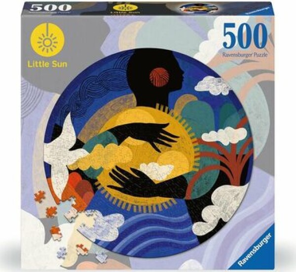 Ravensburger Kruhové puzzle: Little Sun - Správný pocit