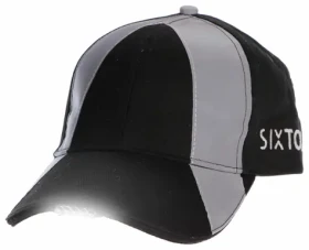 SIXTOL B-CAP SAFETY 25lm černá / Reflexní kšiltovka s LED světlem / nabíjecí / USB / uni velikost (SX5040)