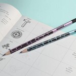 Kores Kores, 92813, sada ergonomických grafitových tužek, HB, 6 ks