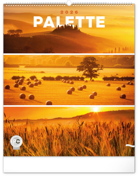 Nástěnný kalendář 2026 NOTIQUE - Paleta, 48 x 56 cm