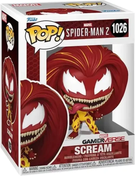Funko POP! Spider Man 2: Scream (Marvel)