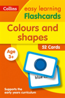 Collins Easy Learning - Flashcards - Colours and Shapes Ages 3+ - Collins Easy Learning