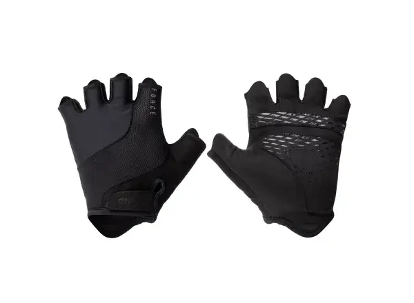 Force Land cyklistické rukavice černá vel. S