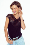 LEYLA BLOUSE černá M