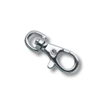 EUROSUPPLIES Šňůrka ROSE černá / S karabinou / Délka 900 mm / Šířka 12 mm