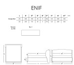 Materasso Čalouněná postel ENIF boxspring ROZMĚR: 2x (80x200) cm - boxspring,šedá