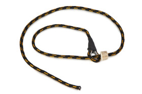 Krátké kontrolní vodítko černá/oranžová 4mm, Firedog Šířka/délka: 4mm / 70cm