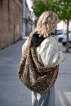 Taška přes rameno Reisenthel Moonbag Leo fake fur