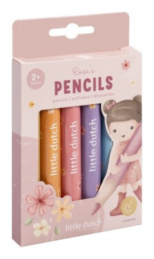 Pastelky 6ks Rosa