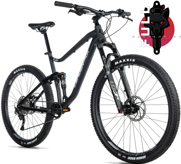 Leader Fox TRION FULL 29", rám 2025-1, black