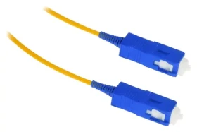XtendLan FO patch SC-SC 1 m / Optický patch kabel / simplex 9/125 G.657.A1 / LS0H / 2 mm / krátký vývod (FOP-SCSC-S-1-9-A1)