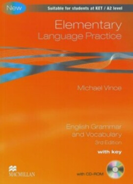 Elementary Language Practice New Ed.: With Key + CD-ROM Pack - Michael Vince