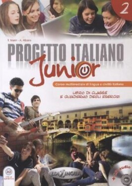 Progetto Italiano Junior 2 Libro di classe e Quaderno degli esercizi + CD Audio + DVD - Telis Marin