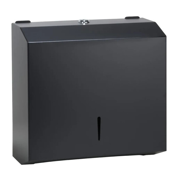 BEMETA Zásobník na papírové ručníky nerez černý 260 mm 113103030 113103030