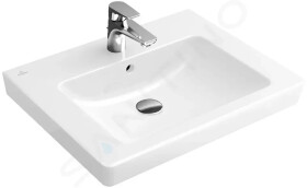 VILLEROY & BOCH - Subway 2.0 Umyvadlo s přepadem, 600x470 mm, alpská bílá 71136G01