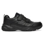 Tenisky Skechers HANIGER 58356 BBK Syntetický materiál,Přírodní kůže (useň) - Lícová
