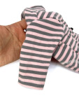 Prime pružný overal pro psa Barva: Růžová, Délka zad (cm): 35, Obvod hrudníku: 36 - 44 cm