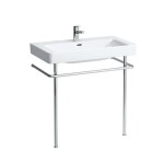 Laufen - Pro S Umyvadlo, 85x46 cm, 3 otvory pro baterii, bílá H8139650001081