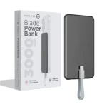 Mobile Origin Blade PowerBank 3000mAh šedá / 2x USB-C / MagSafe (PBB-3KC-GRY)