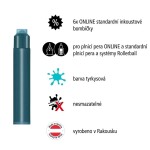 Online bombičky Standard tyrkysové 6 ks