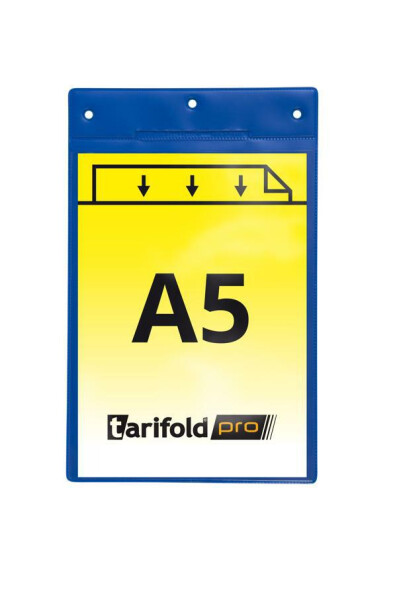 Djois identifikační kapsa A5, modrá, 10 ks