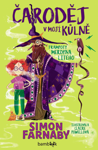 Čaroděj v mojí kůlně - Trampoty Merdyna Lítého - Simon Farnaby