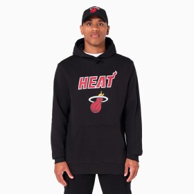 New Era Pánská mikina Miami Heat NBA Team Logo Hoodie Sweatshirt Velikost: M