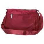 Trendy dámská nylonová crossbody kabelka Nomia, vínová