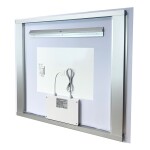 Mereo Zrcadlo 100x70 cm s LED osvětlením a odmlžováním CN151