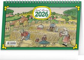 Stolní kalendář 2026 NOTIQUE - Josef Lada, 23,1 x 14,5 cm