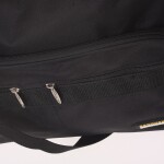 Pánská látková taška přes rameno Borneo, černá