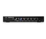 UBNT EdgeMAX EdgeRouter 6 PoE [1GHz quad-core CPU, 1GB RAM, PoE, EdgeOS, 5 gigabitové porty + 1xSFP slot, fanless] EDF_1015946