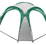 Pavilonový stan pro zahradní piknik 3,5 x 3,5 m zelený