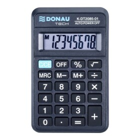 Kalkulačka kapesní Donau Tech 2085, černá