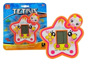Mamido Kapesní elektronická hra Tetris červená