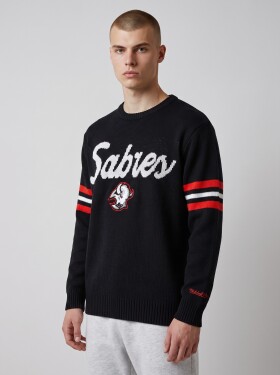 Mitchell & Ness Pánská mikina Buffalo Sabres NHL Head Coach Sweater Velikost: XL